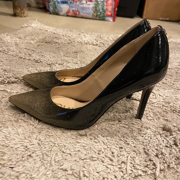 SAM EDELMAN Hazel Pump Gold Ombré heels pointed 6.5 - Picture 6 of 8